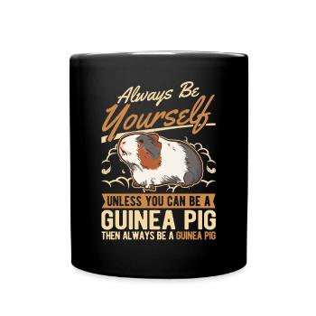 Cochon d’Inde Cadeau Cochon d’Inde - Mug uni - noir - Devant
