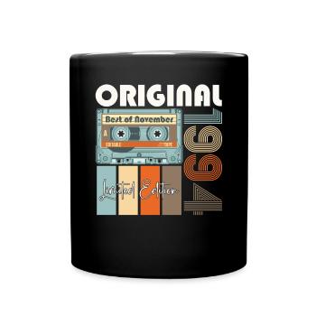 Cadeau d'anniversaire du 28e anniversaire de novembre 1994 - Mug uni - noir - Devant