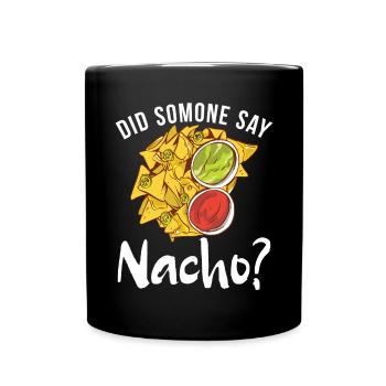 Nacho Lover Nacho Cadeau Cuisine mexicaine - Mug uni - noir - Devant