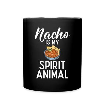 Nacho Lover Nacho Cadeau Cuisine mexicaine - Mug uni - noir - Devant