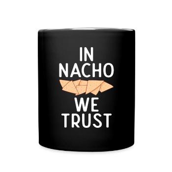 Nacho Lover Nacho Gift Mexican Food - Full Colour Mug - black - Front