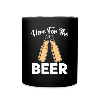 Beer Drinker Beer Gifts - Full Colour Mug - black - Front