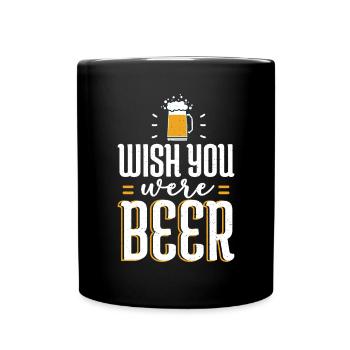 Beer Drinker Beer Gifts - Full Colour Mug - black - Front