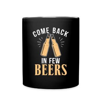 Beer Drinker Beer Gifts - Full Colour Mug - black - Front
