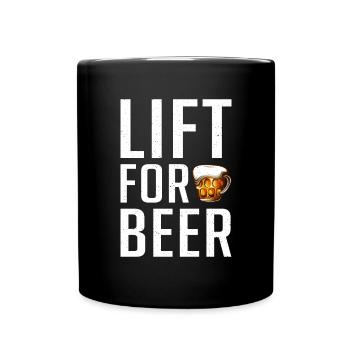 Beer Drinker Beer Gifts - Full Colour Mug - black - Front