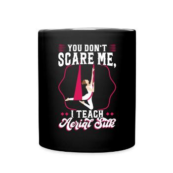 I Teach Aerial Silk - Aerialist - Tasse einfarbig - Schwarz - Vorne