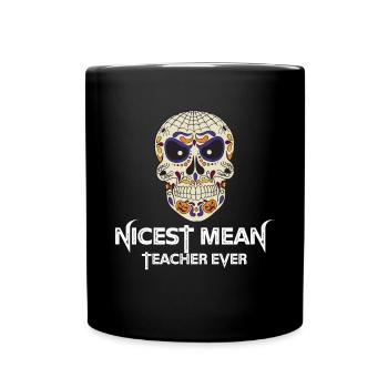 Mort Sourire Sucre Crâne Jour des Morts Los Muerto - Mug uni - noir - Devant