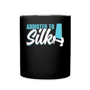 Addicted To Silk - Aerialist - Full Colour Mug - black - Front