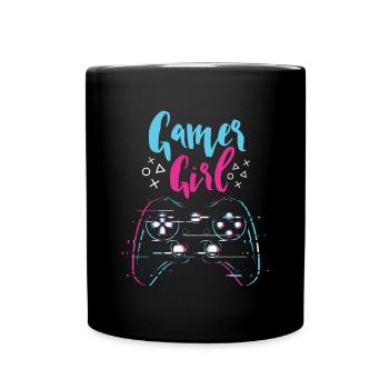 Gamer Girl - Mug uni - noir - Devant