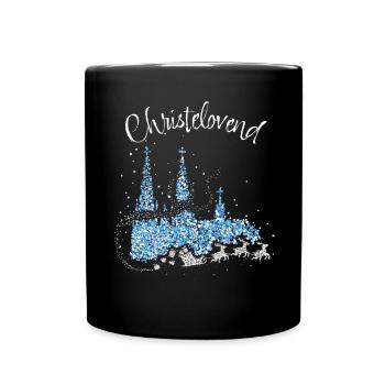 Cologne Cathedral Fastelovend Colonia Cologne Christmas Days - Full Colour Mug - black - Front