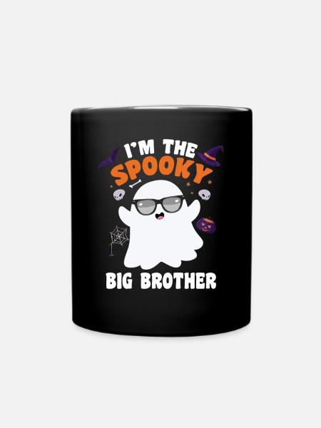 Je suis le grand frère effrayant - Mug uni - noir
