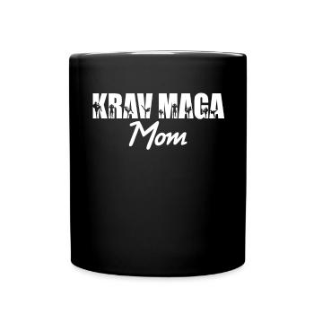 Krav Maga Apparel Israeli Self - Tasse einfarbig - Schwarz - Vorne