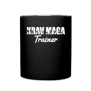 Krav Maga Apparel Israeli Self - Tasse einfarbig - Schwarz - Vorne