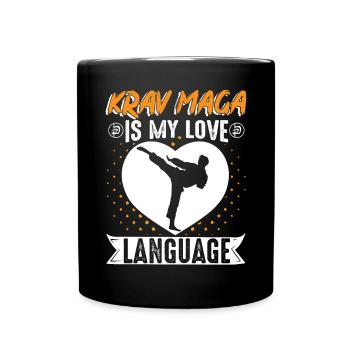 Krav Maga Apparel Israeli Self - Full Colour Mug - black - Front