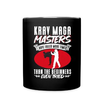 Krav Maga Apparel Israélien Self - Mug uni - noir - Devant