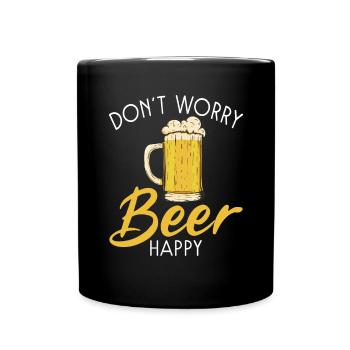 Beer Drinker Beer Gifts - Full Colour Mug - black - Front