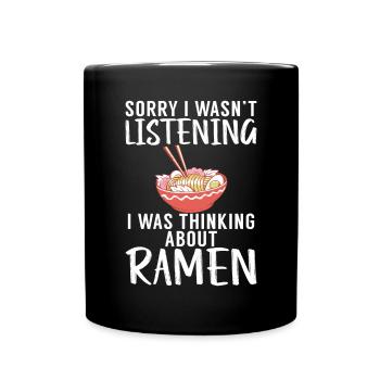 Ramen Lover - Full Colour Mug - black - Front