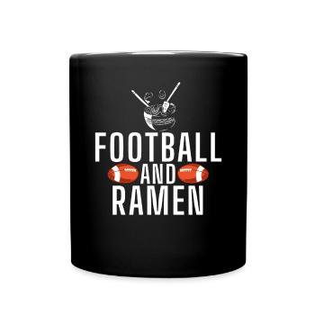 Ramen Liebhaber - Tasse einfarbig - Schwarz - Vorne