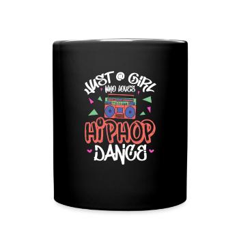 Hip Hop Rap Music Rapper Hiphop Gift - Full Colour Mug - black - Front