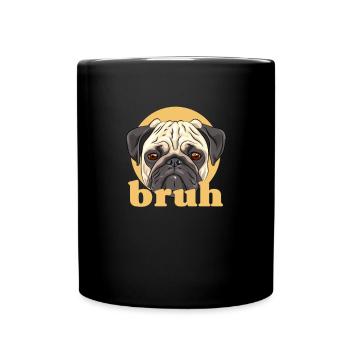 Carlin Chien Chien Ami Pet Pug Pug Pug Cadeau - Mug uni - noir - Devant