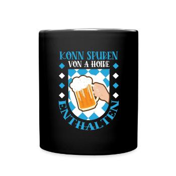 Konn traces of A Hoibe included - Full Colour Mug - black - Front