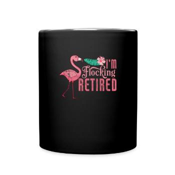 Retirement - Full Colour Mug - black - Front