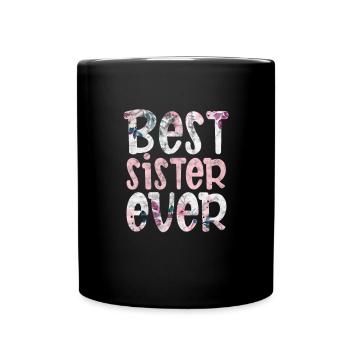 Soeur Frère Frères et sœurs Cadeau de famille - Mug uni - noir - Devant