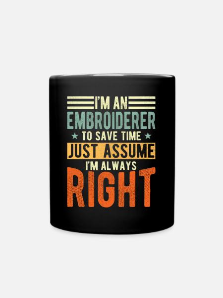 Autocollant - Mug uni - noir
