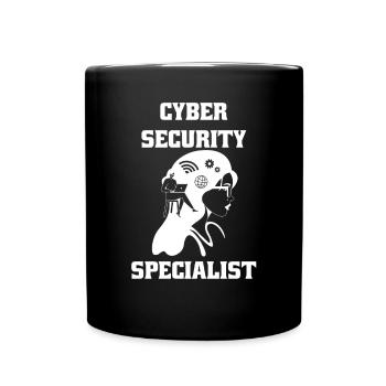 Cybersécurité - Informaticien de sécurité informatique - Mug uni - noir - Devant