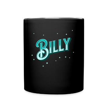 Billy name personalized - Full Colour Mug - black - Front