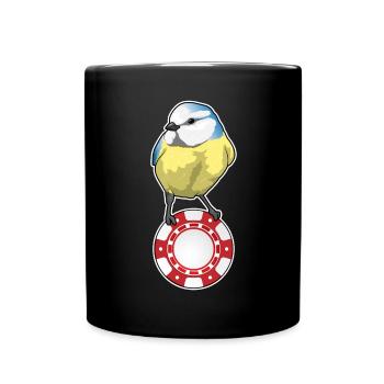 Vogel Poker Jetons de Poker - Mug uni - noir - Devant