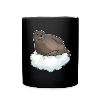 Seal Clouds - Full Colour Mug - black - Front