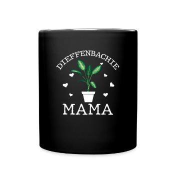 Dieffenbachia Mama - Full Colour Mug - black - Front
