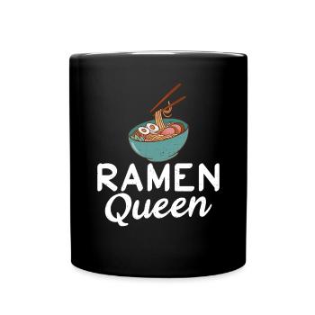Ramen Liebhaber - Tasse einfarbig - Schwarz - Vorne