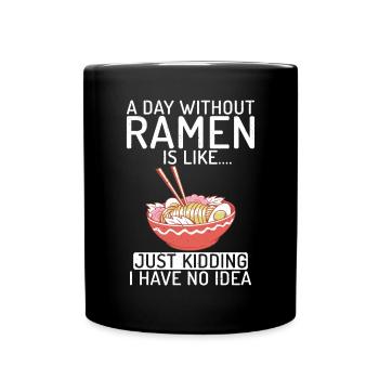 Ramen Lover - Full Colour Mug - black - Front