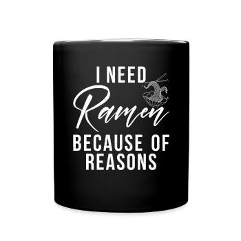 Ramen Lover - Full Colour Mug - black - Front