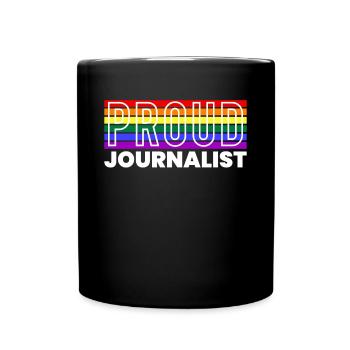 Proud Journalist Shirt Gift - Full Colour Mug - black - Front