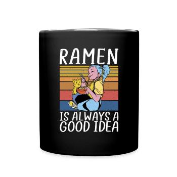 Ramen Lover - Full Colour Mug - black - Front