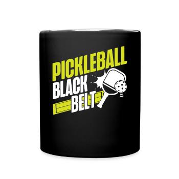 Pickleball Pickleball Black Belt - Mug uni - noir - Devant