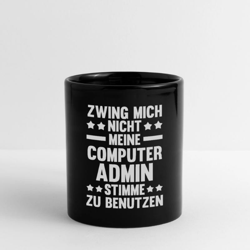Administrator Informatiker Programmierer Admin Tasse einfarbig