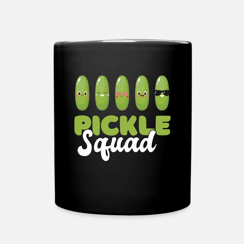 Pickle Squad - Tasse einfarbig - Schwarz