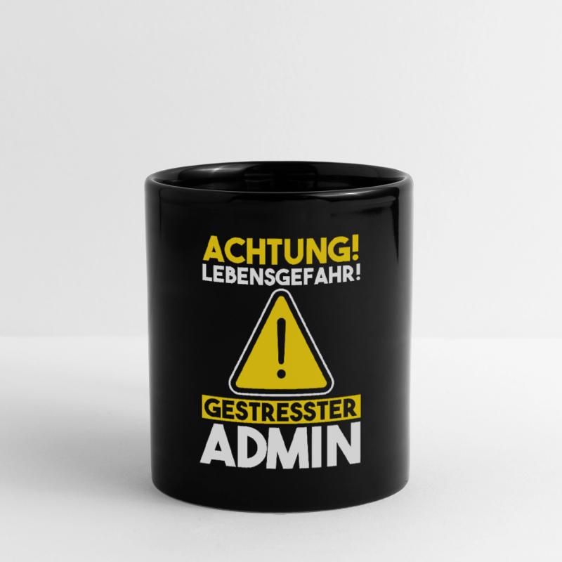 Informatiker Programmierer Admin Administrator Tasse einfarbig
