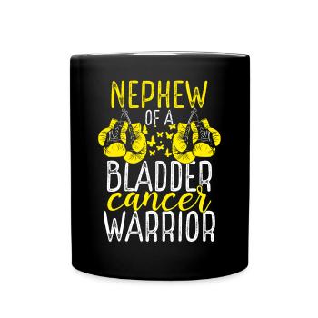 Neveu Sensibilisation au cancer de la vessie Tante Oncle - Mug uni - noir - Devant