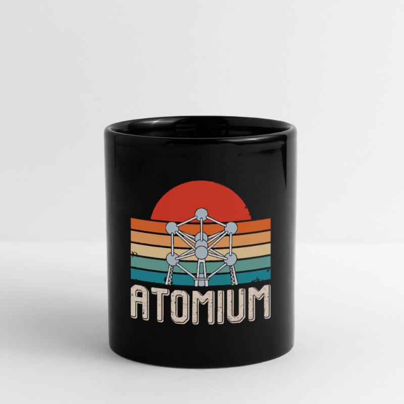 Atomic Physics Atomium Atomic nucleus Science Physicist Full Colour Mug