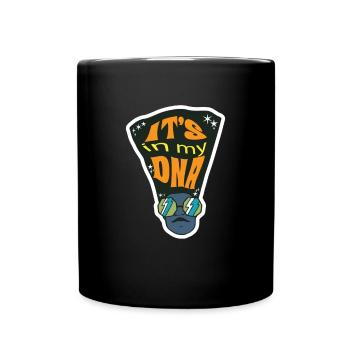 Mois de l’histoire des Noirs africains Mélanine Sc - Mug uni - noir - Devant