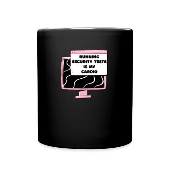 Cybersécurité - Informaticien de sécurité informatique - Mug uni - noir - Devant