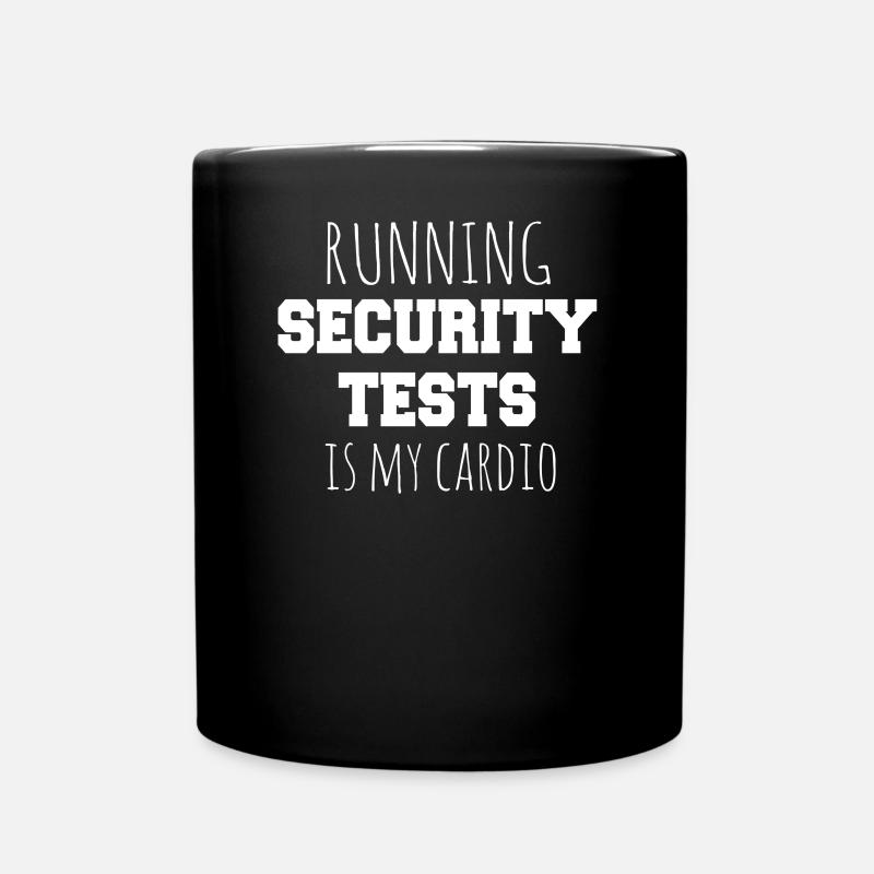 Cybersecurity - IT-Sicherheit Informatiker - Tasse einfarbig - Schwarz