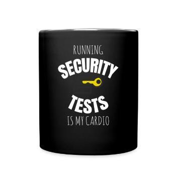 Cybersecurity - IT Security Computer Scientist - Full Colour Mug - black - Front