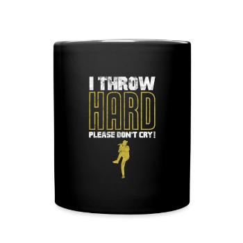 Softball - Mug uni - noir - Devant