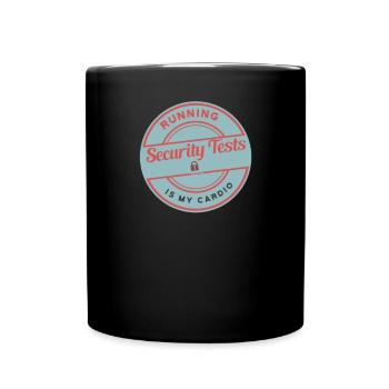 Cybersecurity - IT Security Computer Scientist - Full Colour Mug - black - Front